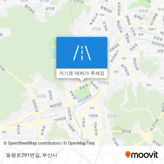 동평로291번길 지도