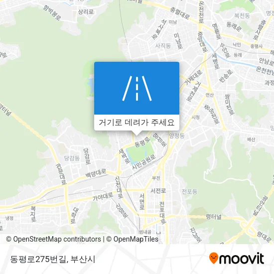동평로275번길 지도