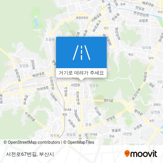 서전로67번길 지도