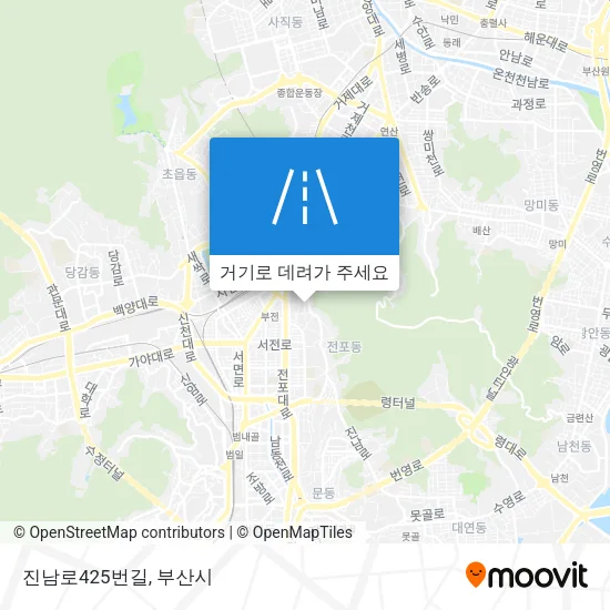 진남로425번길 지도