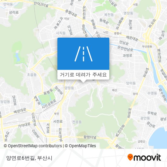 양연로6번길 지도