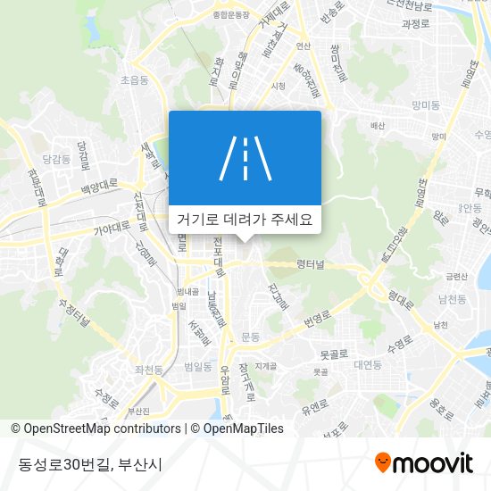 동성로30번길 지도