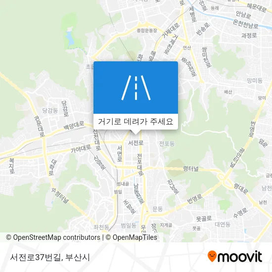 서전로37번길 지도