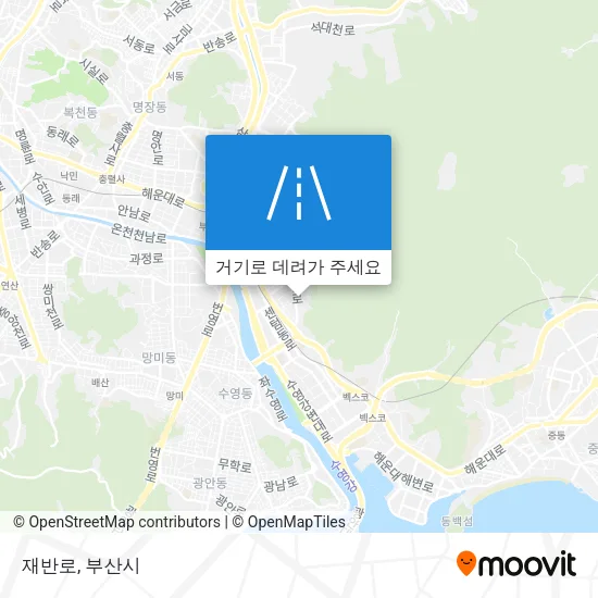 재반로 지도