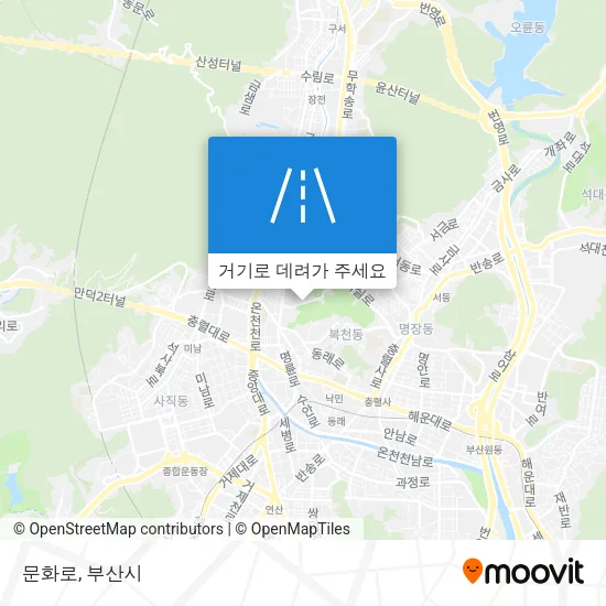 문화로 지도