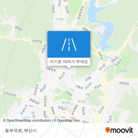 동부곡로 지도