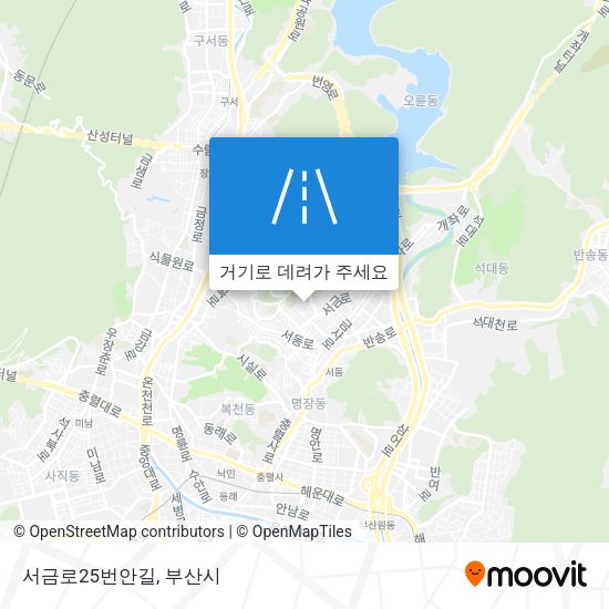서금로25번안길 지도