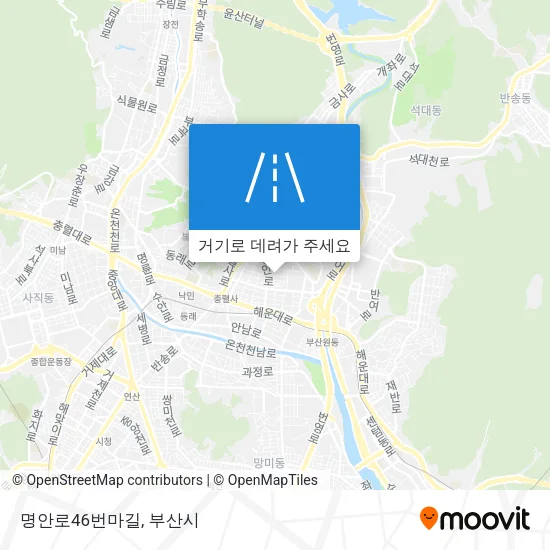 명안로46번마길 지도