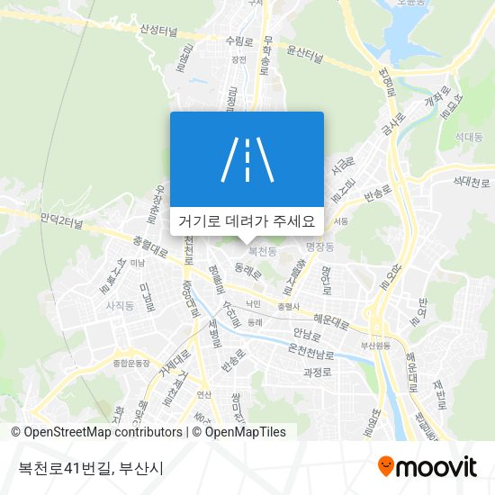 복천로41번길 지도