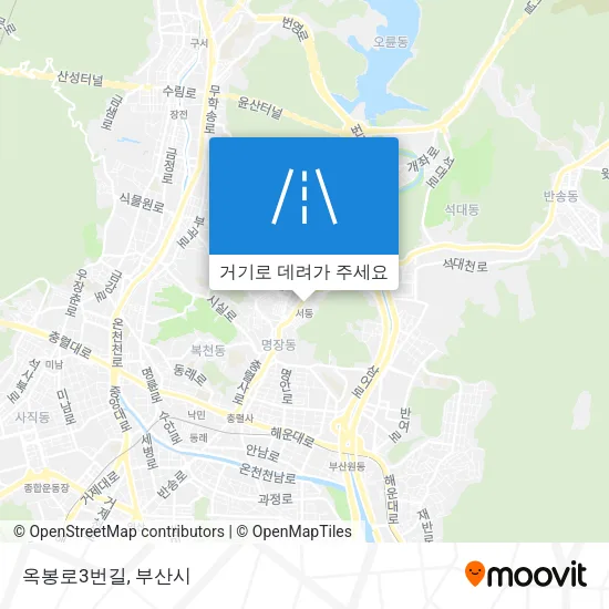 옥봉로3번길 지도