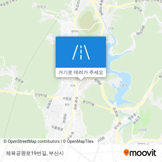 체육공원로19번길 지도