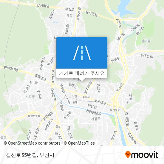 칠산로55번길 지도