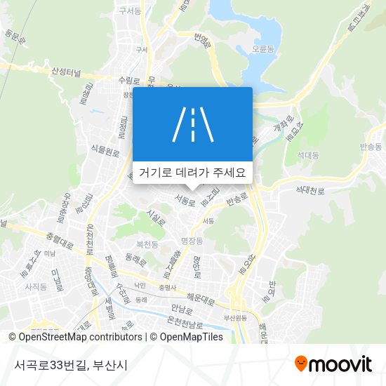 서곡로33번길 지도