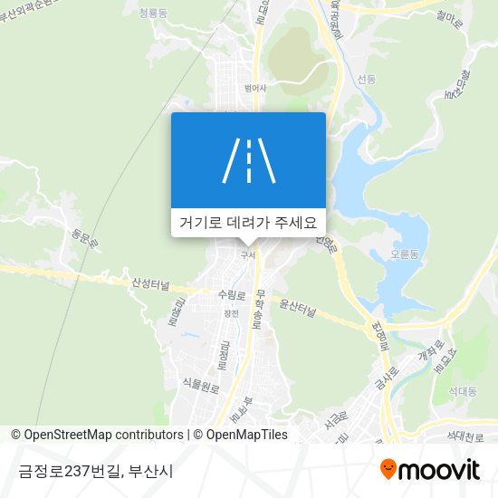 금정로237번길 지도