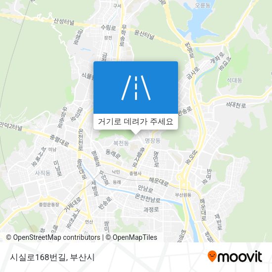 시실로168번길 지도