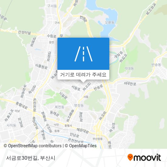 서금로30번길 지도