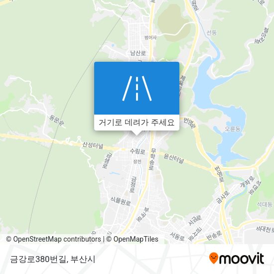 금강로380번길 지도