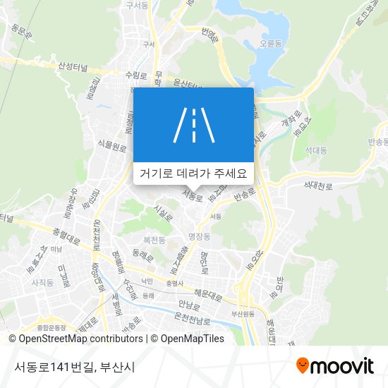 서동로141번길 지도