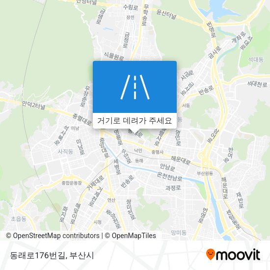 동래로176번길 지도