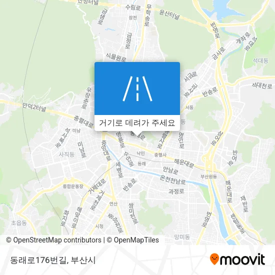 동래로176번길 지도