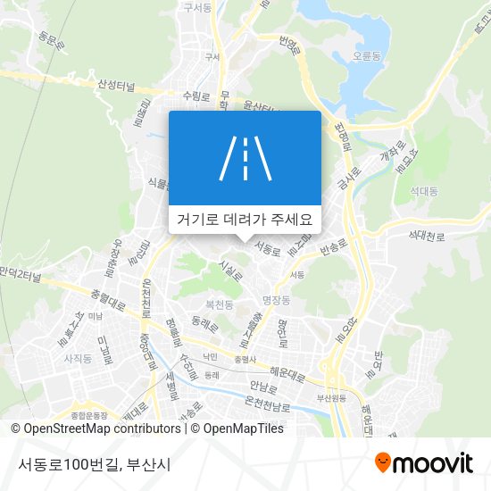 서동로100번길 지도