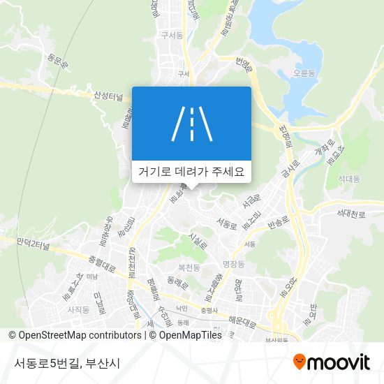 서동로5번길 지도