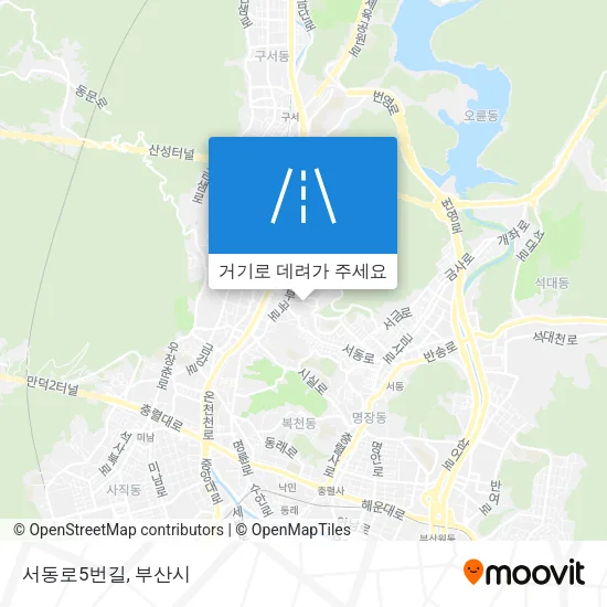 서동로5번길 지도