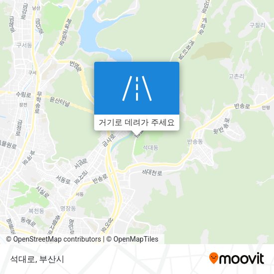 석대로 지도