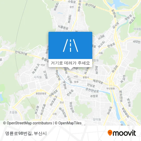 명륜로98번길 지도