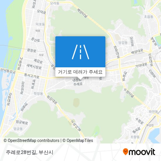 주례로28번길 지도