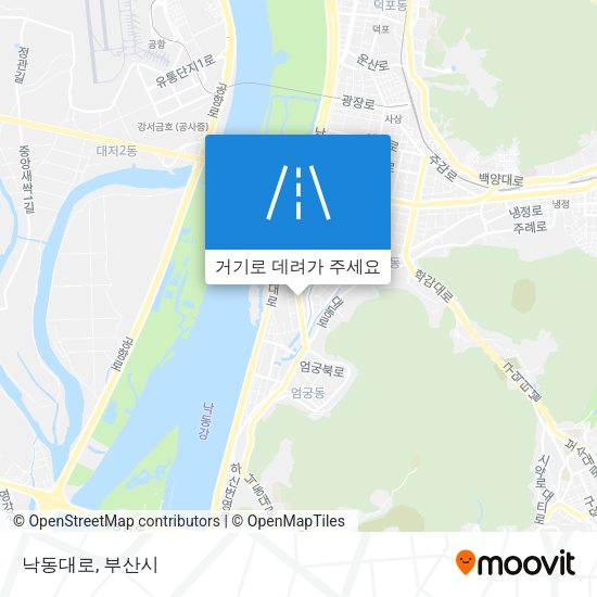 낙동대로 지도