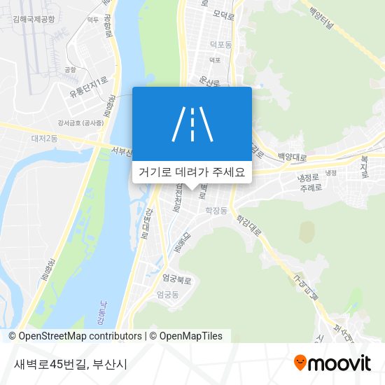 새벽로45번길 지도