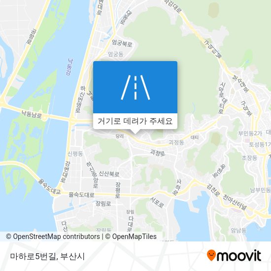 마하로5번길 지도
