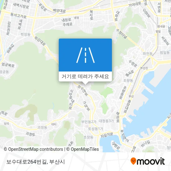 보수대로264번길 지도