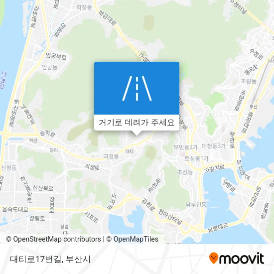대티로17번길 지도
