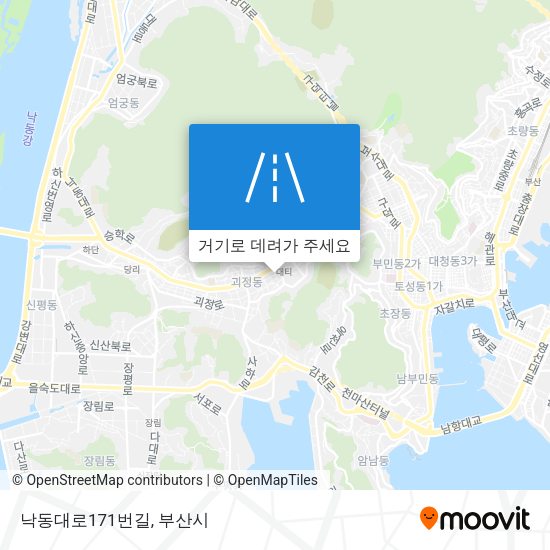낙동대로171번길 지도
