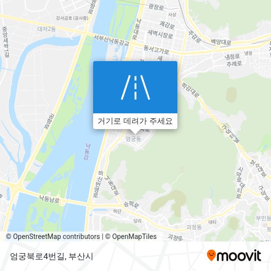 엄궁북로4번길 지도