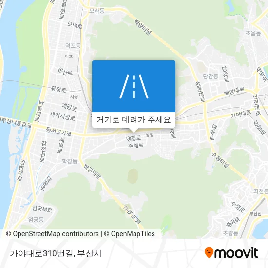 가야대로310번길 지도