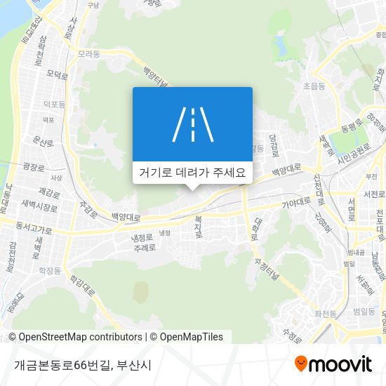 개금본동로66번길 지도