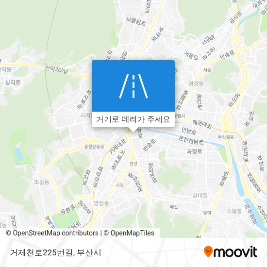 거제천로225번길 지도