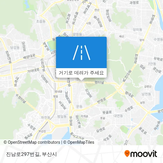 진남로297번길 지도