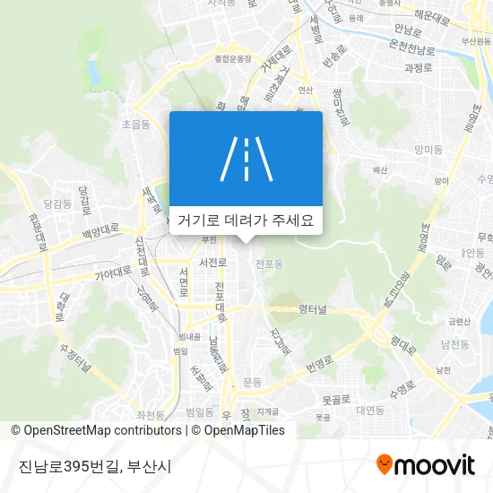 진남로395번길 지도