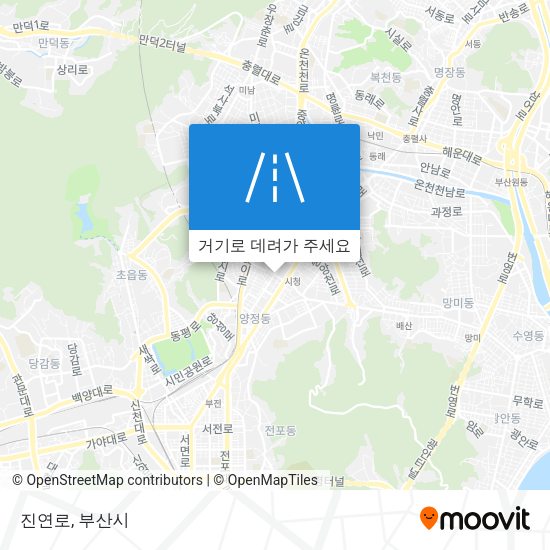 진연로 지도