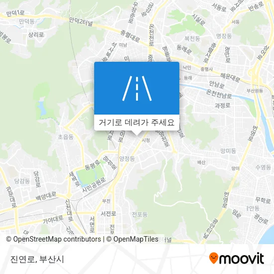 진연로 지도