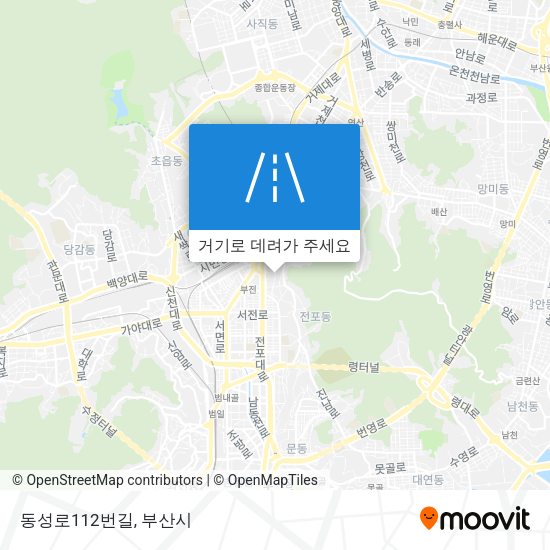 동성로112번길 지도