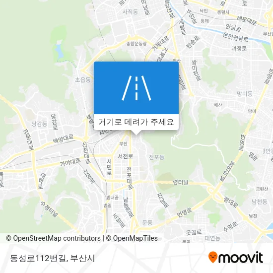 동성로112번길 지도
