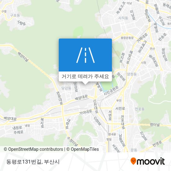 동평로131번길 지도