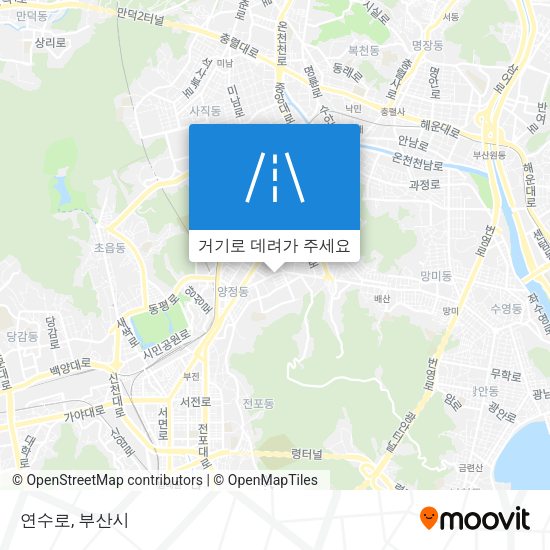 연수로 지도