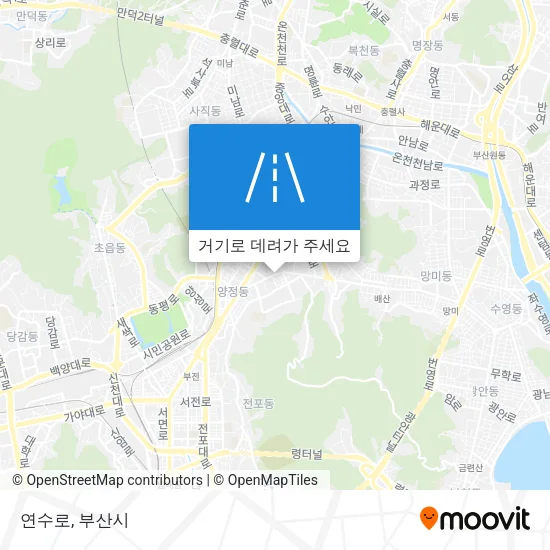 연수로 지도
