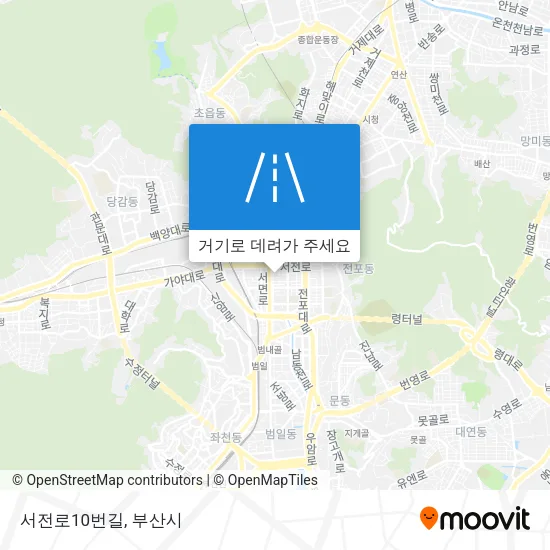 서전로10번길 지도